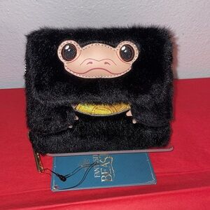 Exclusive Loungefly Harry Potter Fantastic Beasts Niffler Cosplay Plush Wallet